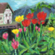 Mrs. Grimms flowers painting