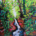 Laufbach waterfalls | Oil painting on panel