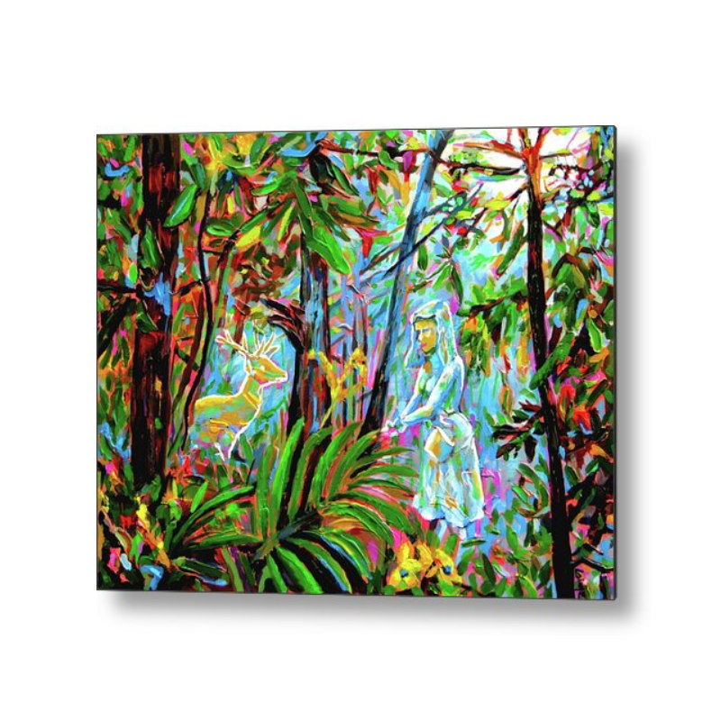 Encounter in the forest | Fine Art Print - Image 6