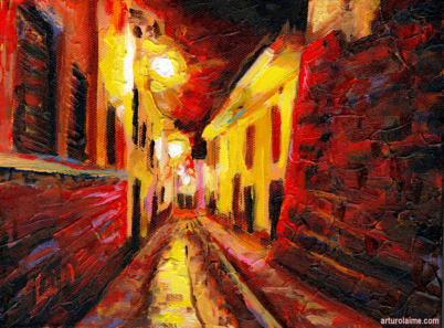 Cusco street by Arturo Laime